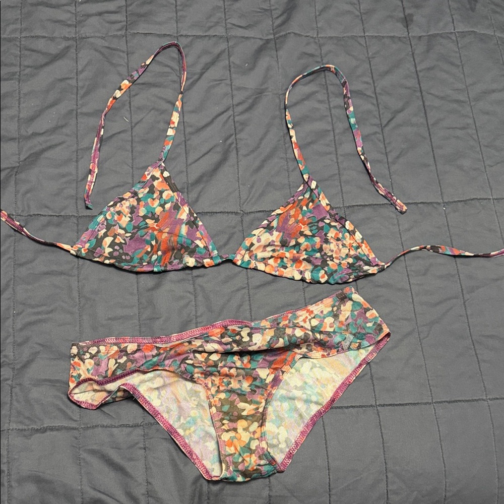 Colorful Abstract Bikini Set